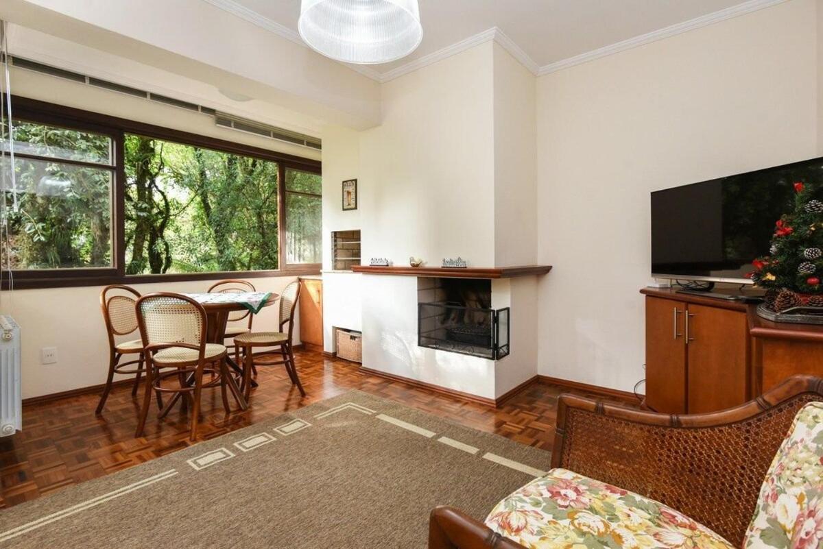 Rosa Edificio Bavaria Apartment Gramado Exterior photo