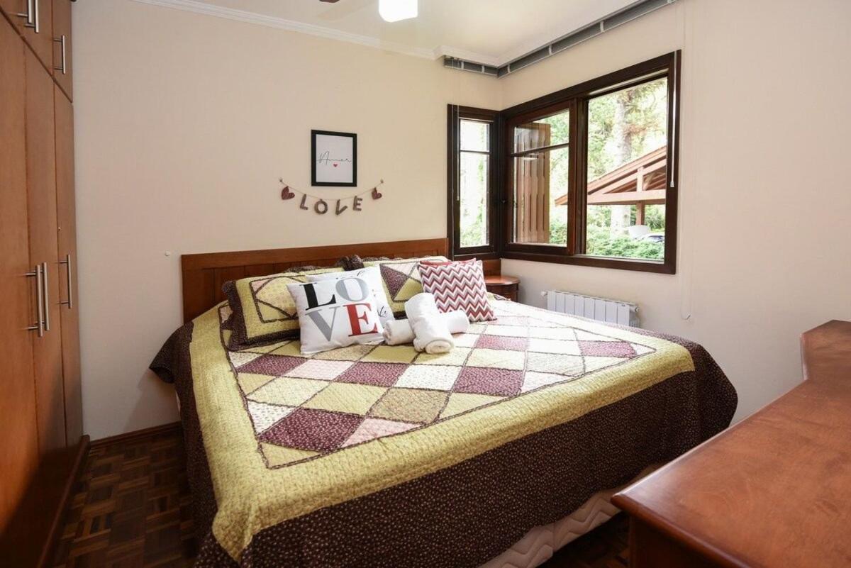 Rosa Edificio Bavaria Apartment Gramado Exterior photo